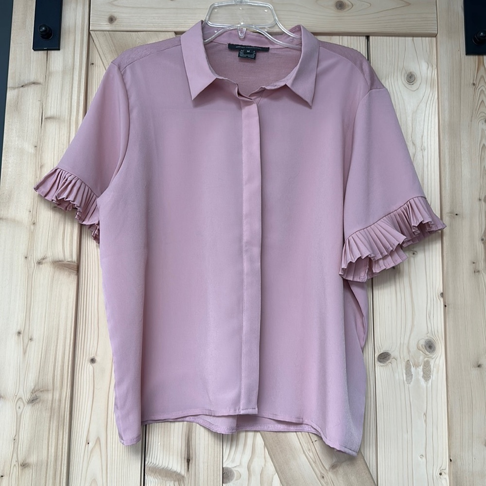 French Connection Button down tee